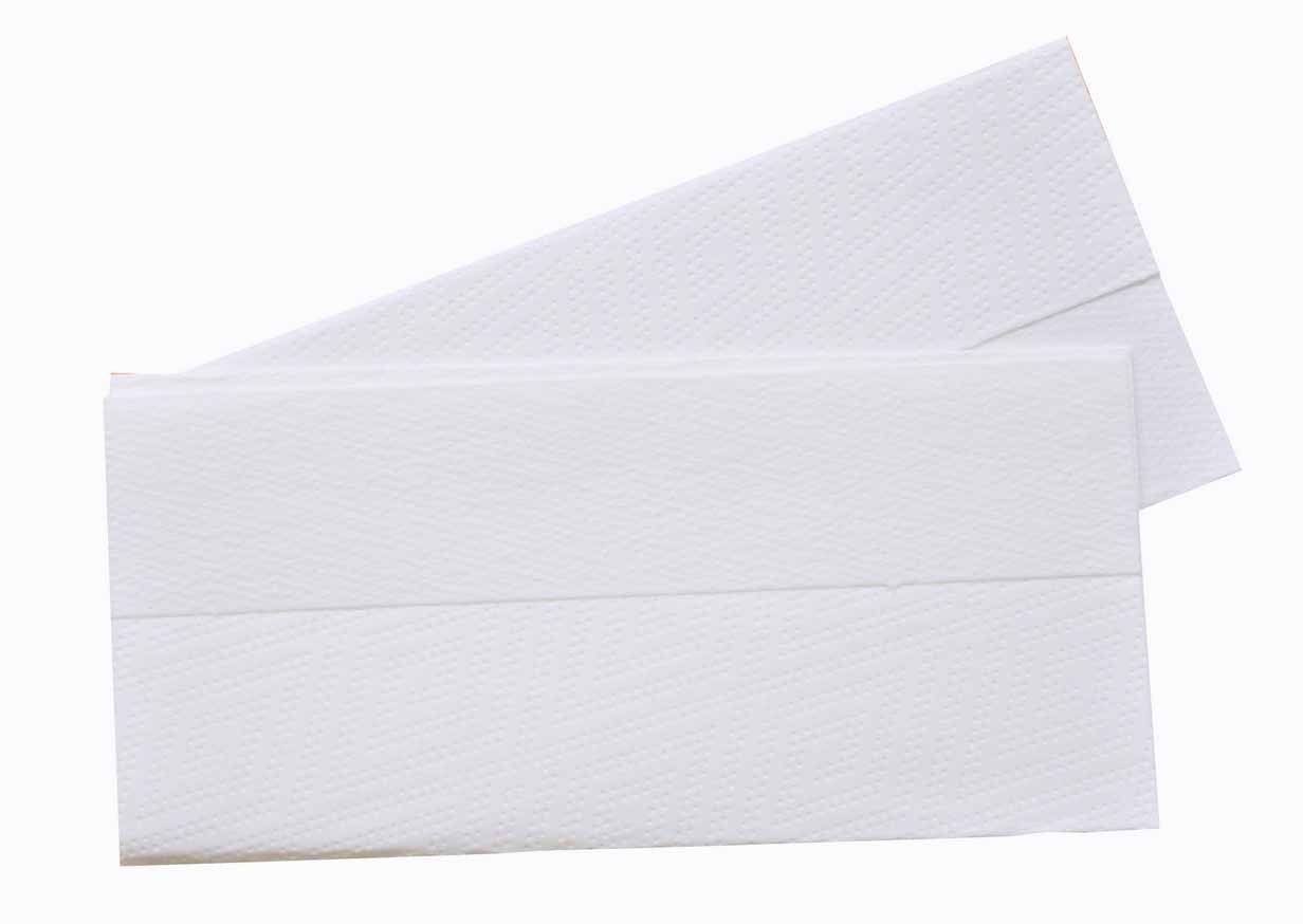 Papierhandtuch weiß